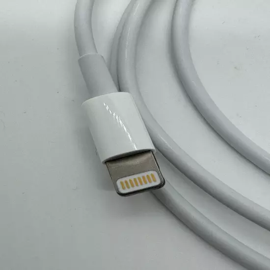 Genuine OEM Apple MXLY2AM/A Lightning to USB Cable, 1m (3.3ft) White (A1480)