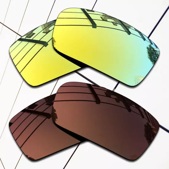 TRUE Polarized Replacement Lenses for-Oakley Gascan Frame OO9014 Multi-Colors