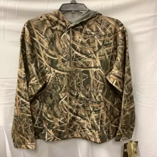 Mossy Oak Gamehide Mens Hoodie Multicolor Shadow Grass Blades Hunting Size S XL