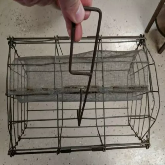 Antique? Hand Made? Crawdad Trap Primitive Collectible Hunting Decor Rare