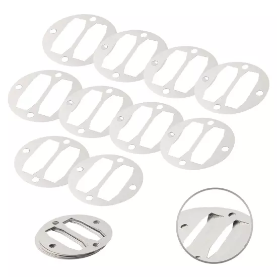 Enhance Your Air Compressor with Premium Aluminum Valve Plate Gaskets Washers