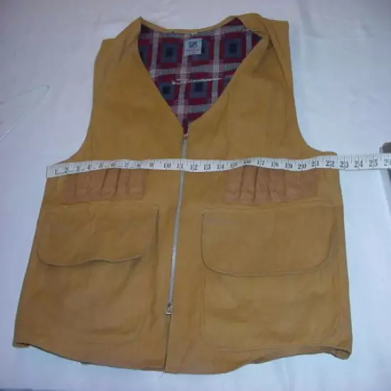 VTG DUCK HUNTING VEST - WATER REPELLENT 100% COTTON 