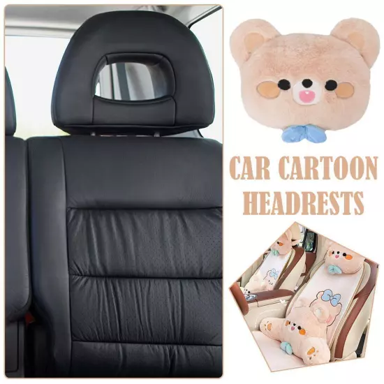 Cartoon Cute Car Neck Pillow Headrest Neck Rest SupportCushion Pillows M8S6