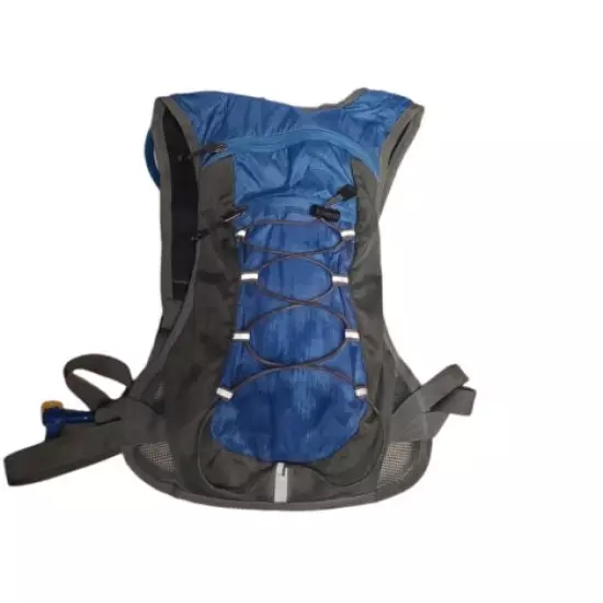 Unigear Blue and Grey Hydration Pack Backpack 900D with 2.5L Bladder