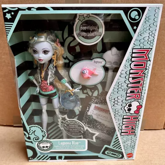 2024 Monster High Lagoona Blue Boo-riginal Creeproduction Fashion Doll