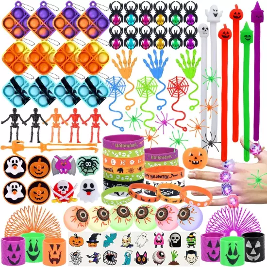 Halloween Party Favors For Kids, 206pcs Assorted Trick Or Treat... 