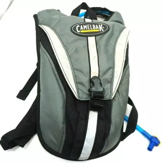 Camelbak Siren Backpack Gray Black Cycling Hiking Survival With Bladder VGUC