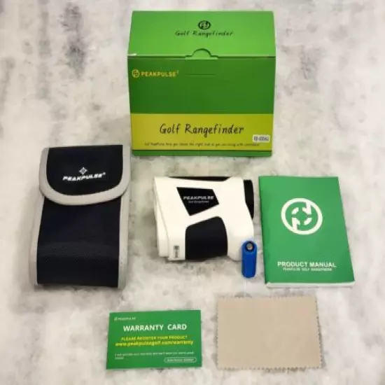 PEAKPULSE Golf Rangefinder with Slope Compensation Technology KB600AG