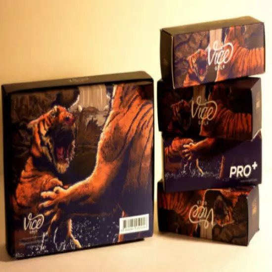 Vice Golf Pro: Gift set: 12 Golfballs: Limited edition: Fighting Tiger Box