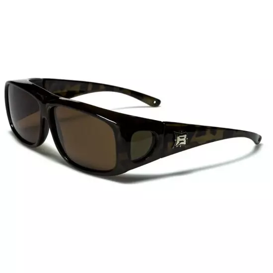 Polarised Fit Over Sunglasses - Wear Over Prescription Eye Glasses - Polarized