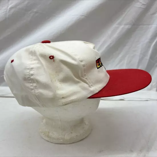 trucker hat baseball Cap Vintage Embroidered Snapback Erskine MN Snow Blowers