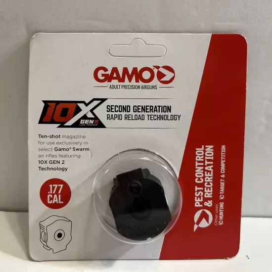 Gamo 10X GEN2, 10X Quick-Shot mag, .177 Caliber 