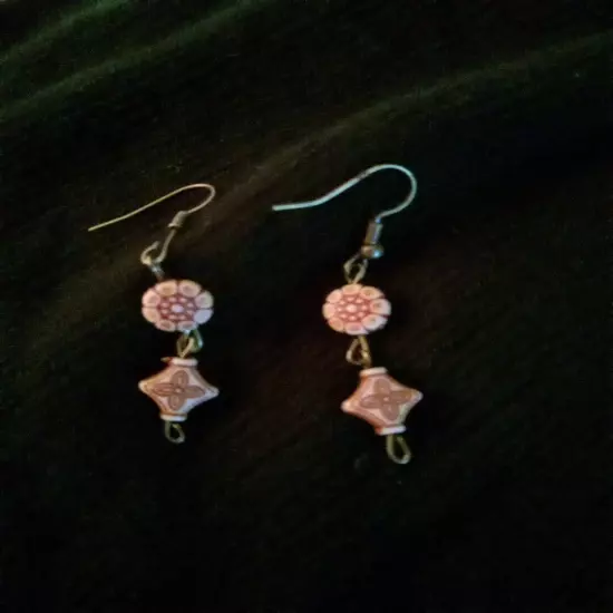 Unique Dangle Charm Earrings