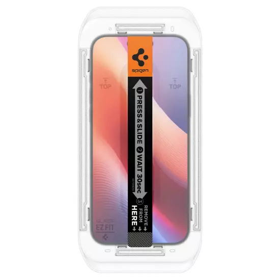 Spigen [GLAStR EZ Fit - Privacy] Screen Protector for iPhone 16 Pro Max / 16 Pro