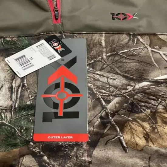 Womens 10x X Tech Hoodie Jacket Realtree Xtra #ZWF33AXF9 Sz Med NWT