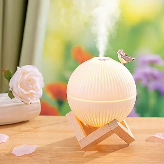 Mini Humidifier. Cute Portable Small Air Humidifier With USB For Bedroom Desk &