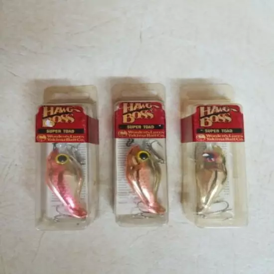 Hawg Boss Super Toad Wordens Yakima Bait 3 Pieces