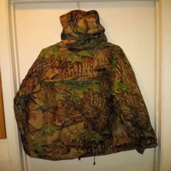 Mens Sterns Dry Wear Camouflage Lightweight Hooded Rain Jacket 