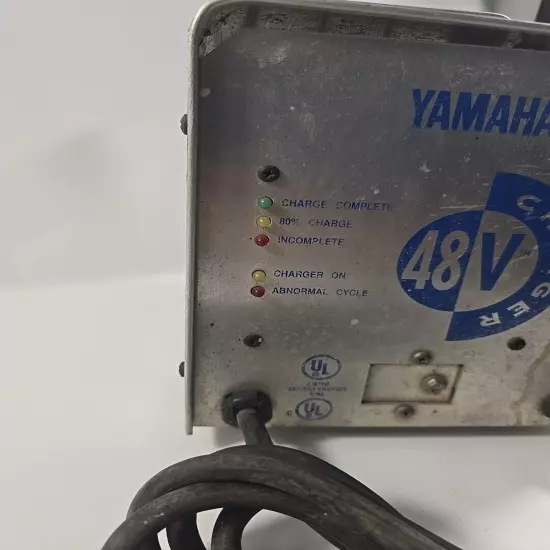 yamaha 48v battery charger model SCR481717 for parts untested