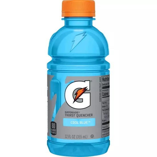 Thirst Quencher Fruit Punch, Glacier Cherry, Cool Blue Sports Drink Va