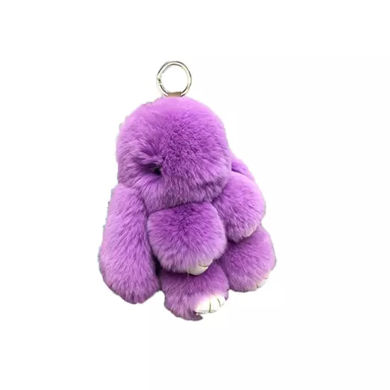 Bunnylulu Keychain Handmade Cute Plush Bunny Keychain Various Colors New