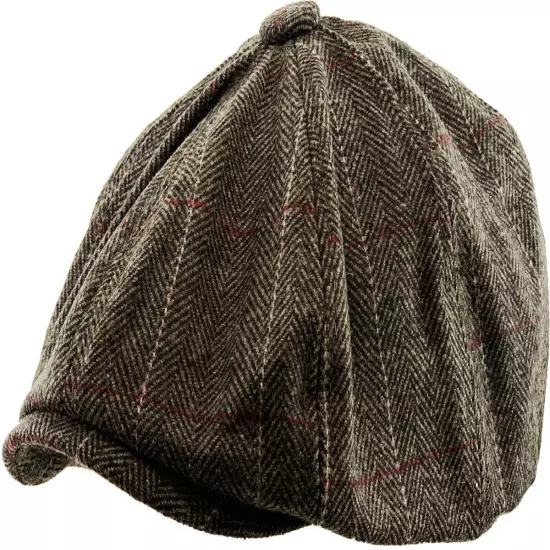 Mens Ivy Hat Golf Driving Ascot Winter Flat Cabbie Newsboy