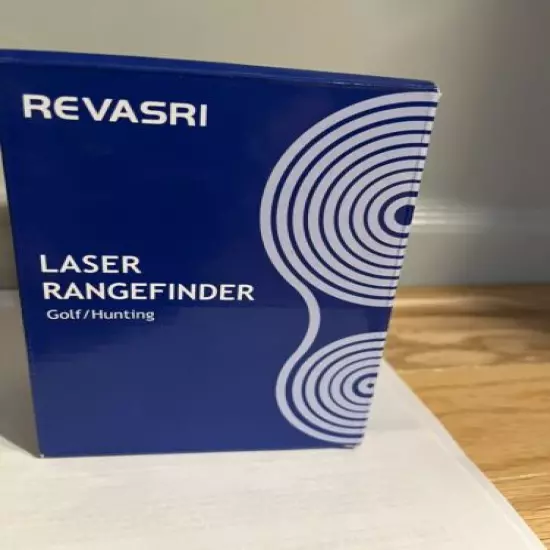 Revasri Laser Rangefinder Golf/Hunting NK-1000 3.5-1000M White Brand New in Box