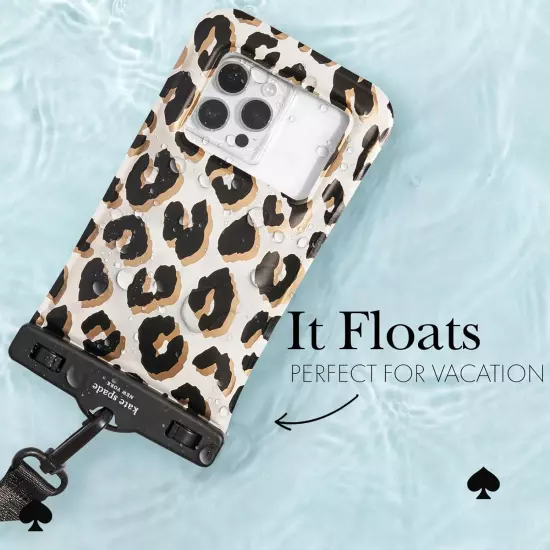 IP68 Floating Waterproof Phone Pouch - City Leopard