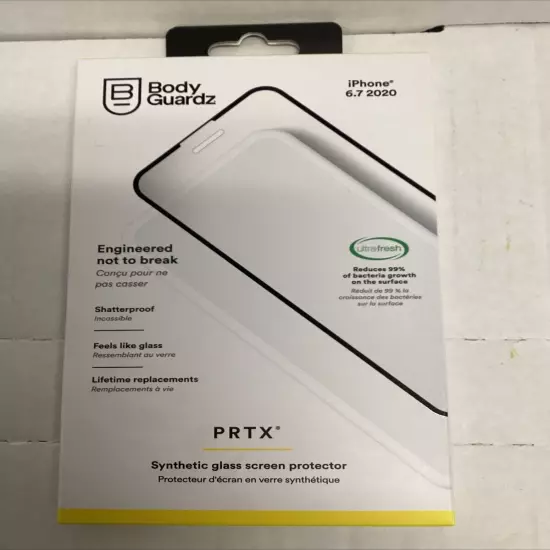 Body Guardz iPhone 6.7 2020 parTX Synthetic Glass Screen Protector