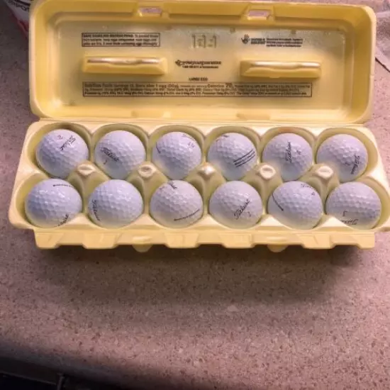 15 AAAA 2021 / 2022 Titleist Pro V1X Golf Balls- no water balls!