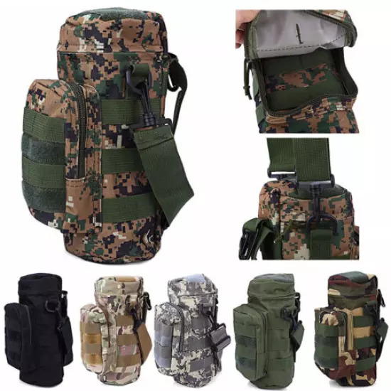 Tactical Military Water Bottle Bag for Travel Climbing Hiking Bicycle Water Bags