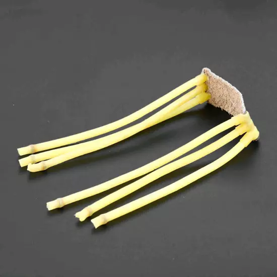 3Pcs Slingshot Rubber Band Six Strip Strong_Power Rubber Tube Band For Slingshot