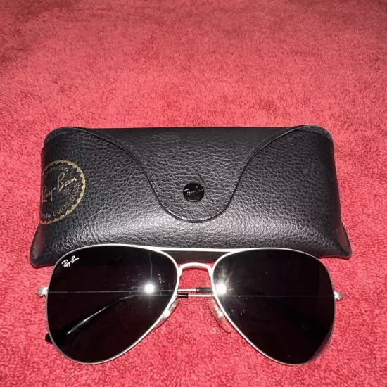 RAY BAN 3513-AVIATOR FLAT METAL Sunglasses