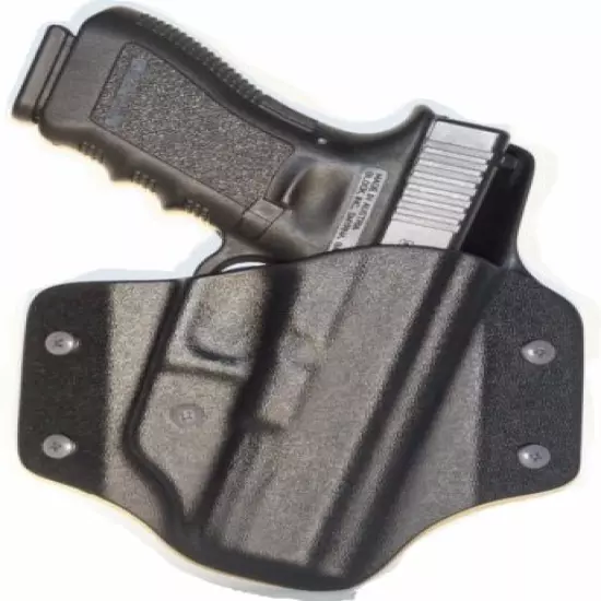 K Rounds OWB Pancake Holster Concealment Black Kydex for Smith & Wesson S&W