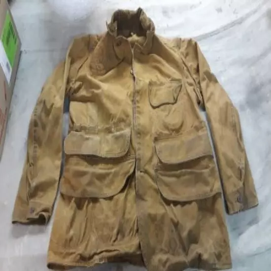 Field Master Gun Coats vintage Hunting Made in the USA 1930s with Game Bag