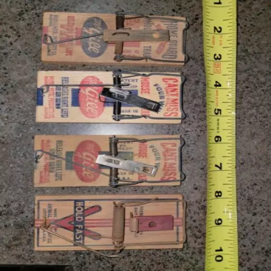 vintage mouse traps