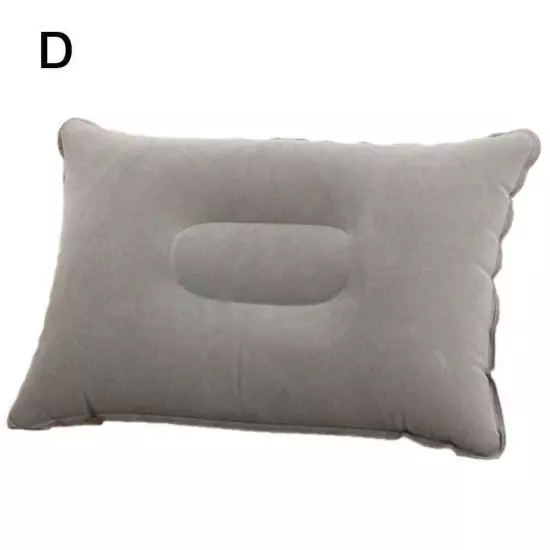 Inflatable Camping Pillow Blow Up Festival Outdoors Cushion HOT Q7I7 F7G8