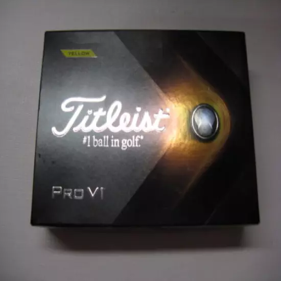 Titleist Pro V1 Golf Balls - 1 Dozen Yellow