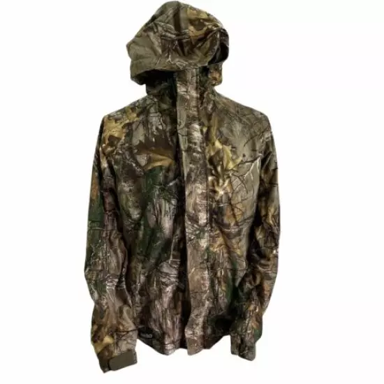 Gander Mountain Mens M Guide Series Realtree Camo Tech20 Waterproof Jacket +Hood