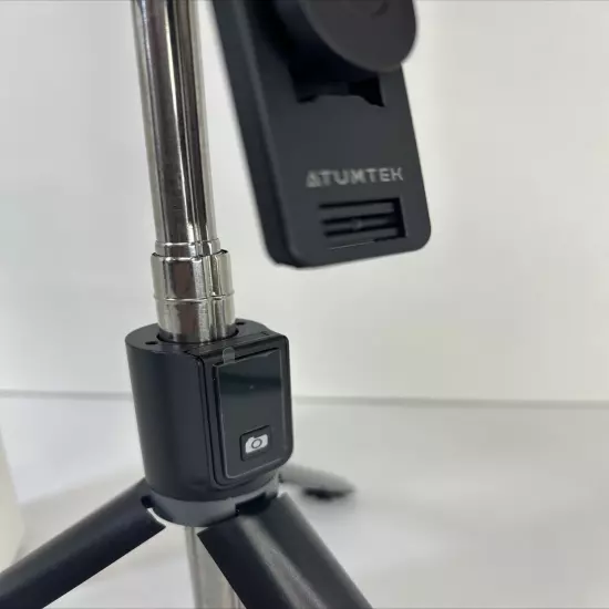 ATUMTEK 1m Selfie Stick Tripod, Extendable Bluetooth Selfie Stick with Wireless