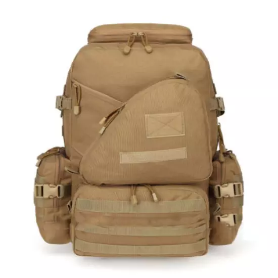 45L Outdoor Military Molle Tactical Backpack Rucksack Camping Bag Travel Hiking