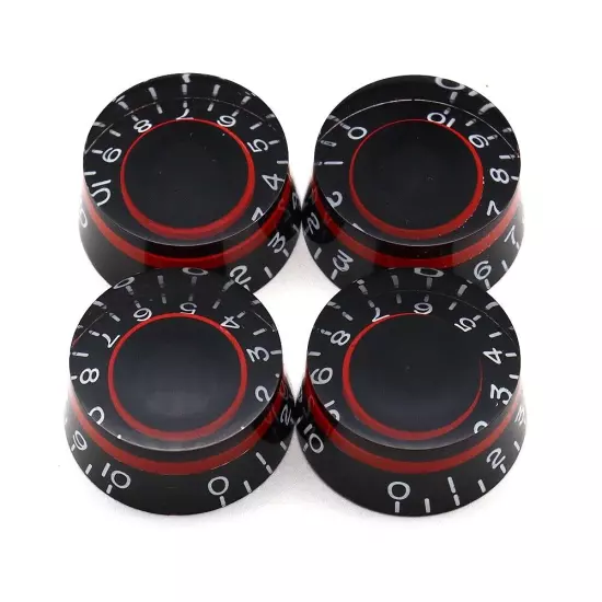 4Pcs Guitar Knobs Speed Volume Tone Control Knobs For Les Paul LP Style guitar