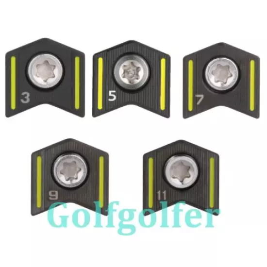 5pcs/set Golf Weight +Wrench +Case for Cobra Radspeed Fairway Wood Hybrid