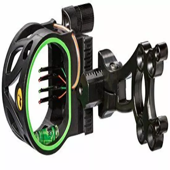 Trophy Ridge Joker 4-Pin Bow Archery Sight One Size, Black 