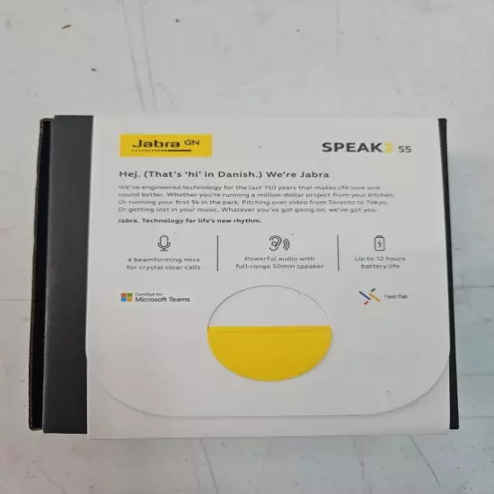 *BRAND NEW* JABRA SPEAK2 55 Speaker Wireless Bluetooth Speakerphone