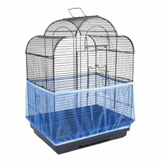 Bird Cage Catcher Guard Birdcage Cover Nylon Mesh Net for Parrot Parakeet