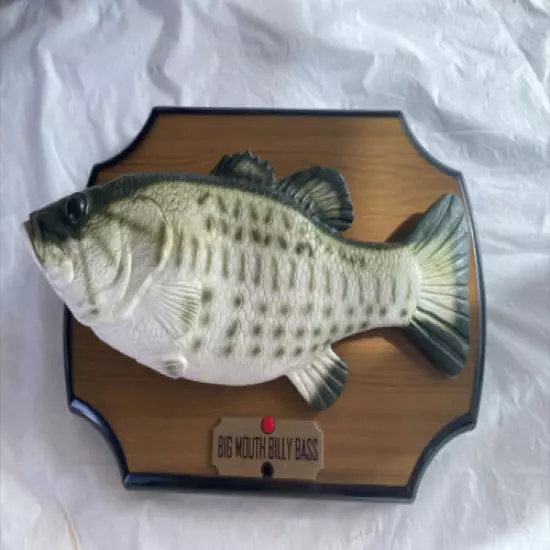 Big Mouth Billy Bass In Working Condition Batteries Included