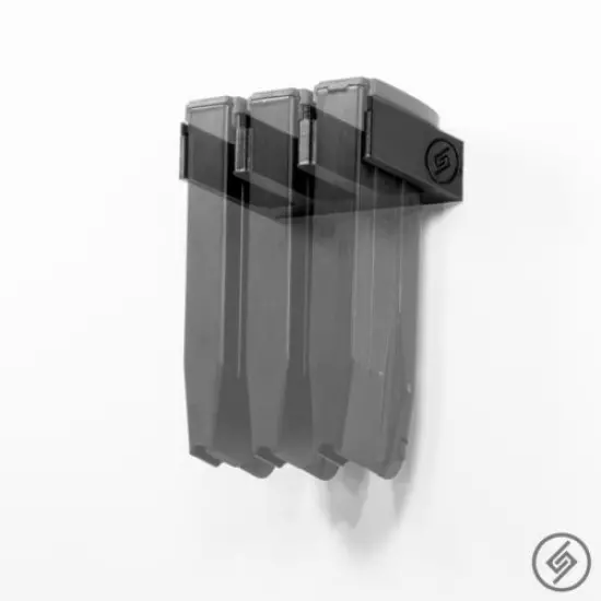 Fits CZ 75 Mag Wall Mount 3x Display Magazine Rack - Spartan Mount™