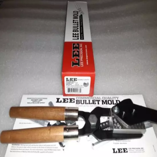 Lee 2-Cavity Bullet Mold .530 Diameter Round Ball #90283 223 grain - free ship!