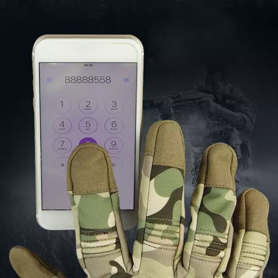 Military Tactical Full Finger Cycling Hunting Gloves Touch Screen Gear Gloves